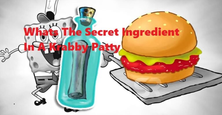 Whats The Secret Ingredient In A Krabby Patty [2021] Real Story