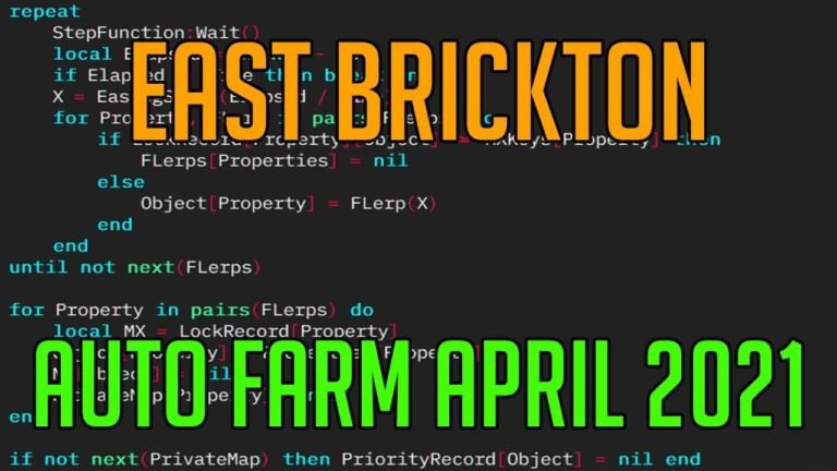 Script East Brickton [update 2021]: Learn New Feature Here!