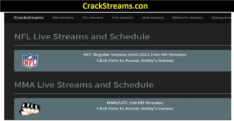 CrackStreams.con [2022]: Get The Wrestling Match Details