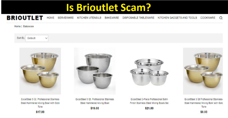 Is Brioutlet Scam [2022]: The Latest Update!