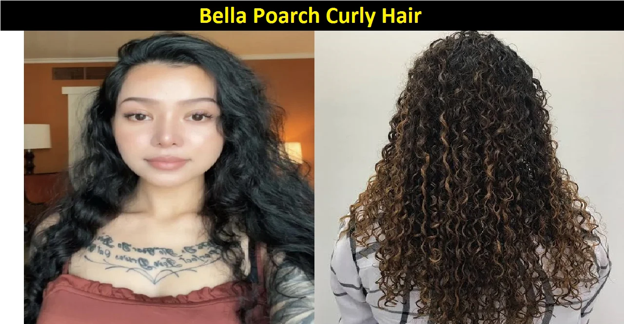 Bella Poarch Curly Hair