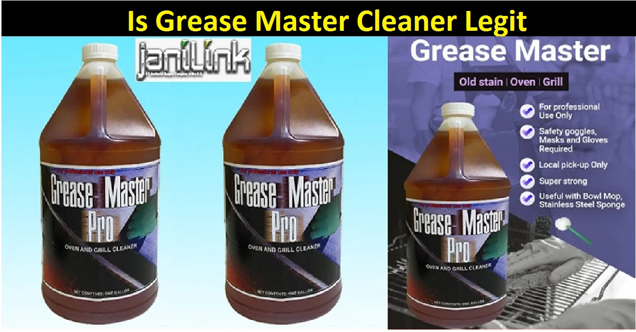 Is Grease Master Cleaner Legit?