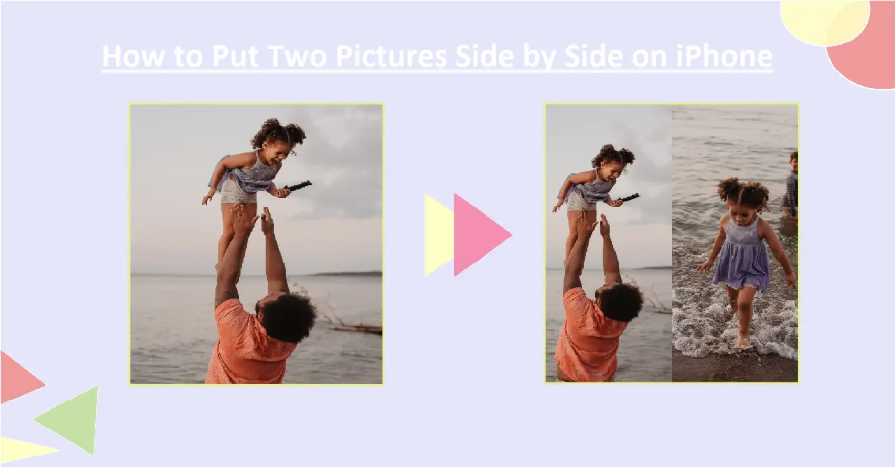 How to Put Two Pictures Side by Side on iPhone