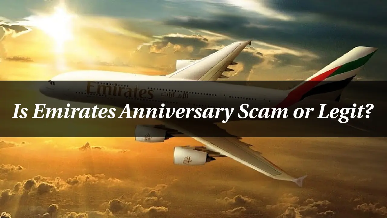Is Emirates Anniversary Scam or Legit