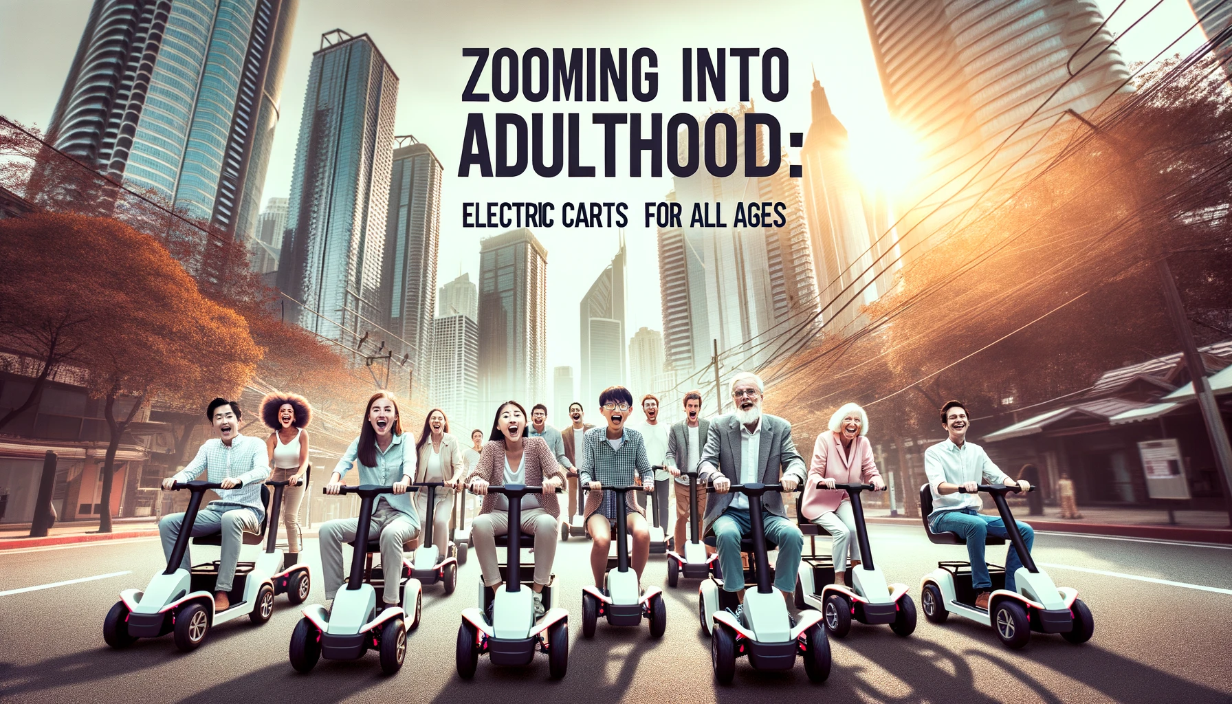 Zooming into Adulthood: Electric Carts for All Ages