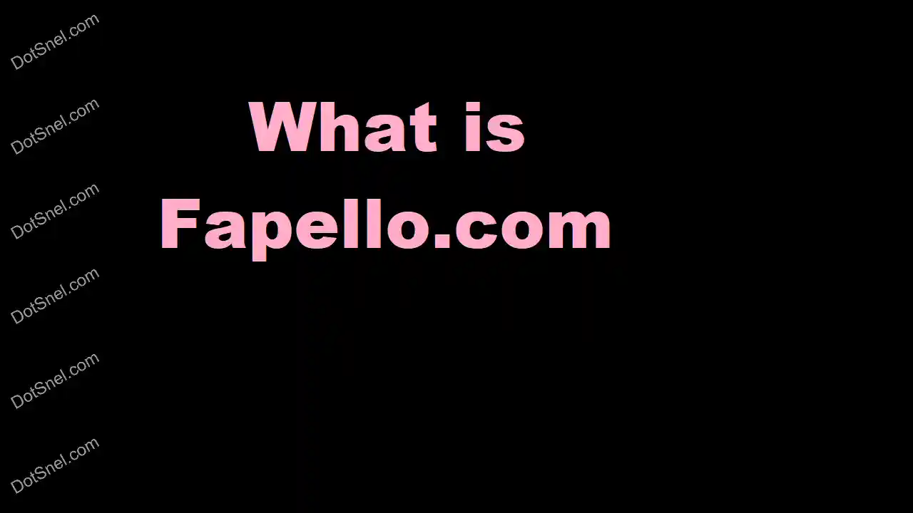 What is Fapello.com